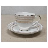 Crownford Fine Bone China Teacup & Saucer - Made