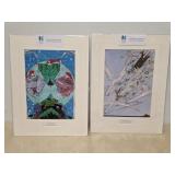 HARRY CLARKE NATIONAL GALLERY IRELAND PRINTS.