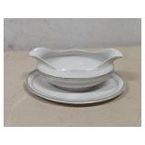 VINTAGE NAGOYA NIPPON GRAVY BOAT WITH