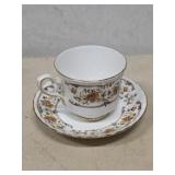 Royal Stafford Fine Bone China Teacup & Saucer -