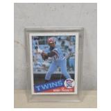 1985 TOPPS KIRBY PUCKETT ROOKIE CARD. This highly