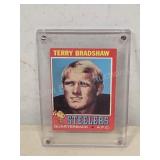 1971 TOPPS TERRY BRADSHAW ROOKIE CARD. This
