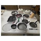 VINTAGE COOKWARE AND KITCHEN ESSENTIALS