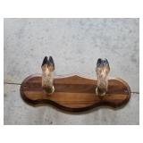 Custom made animal hoof wall hanging with solid
