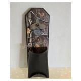 Decorative camouflage white tail deer wall mount