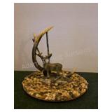 Custom made whitetail deer decor