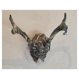 Camo dipped Whitetail deer European mount