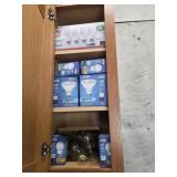 Cabinet clean out - LED light bulbs, must take