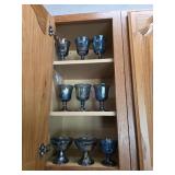 Cabinet clean out - carnival Glass iridescent
