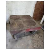 Heavy duty custom built steel floor dolly,