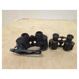 Two pairs vintage binoculars