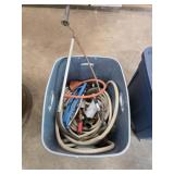 Box lot Mlmiscellaneous lawn and garden items,