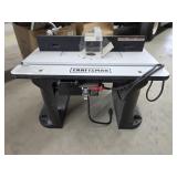Craftsman router table with 1.5 HP Black & Decker