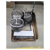 Box lot miscellaneous kitchenwares