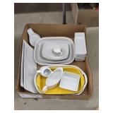 Box lot - miscellaneous serveware