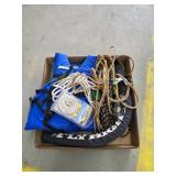 Box lot - miscellaneous boating supplies