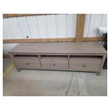 Modern IKEA Hemnes Sofa/Hallway Table in the
