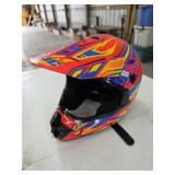 HJC racing helmet, size youth small