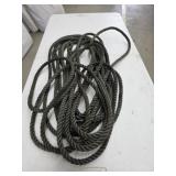 Heavy duty braided rope