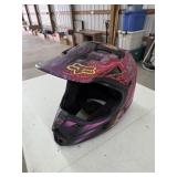 Fox Racing motorcycle helmet, size small