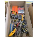 Box lot miscellaneous tools