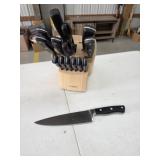 Cuisinart 15-piece butcher block set