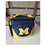 University of Michigan collapsible cooler with