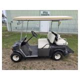 E-Z-Go electric golf cart with charger, runs and