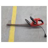 Black & Decker electric 22 inch hedge trimmer