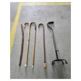 5 Miscellaneous walking canes