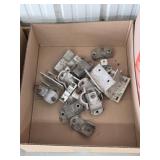 Miscellaneous lot aluminum dock post and brackets