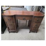 Antique vintage 7 drawer writing desk