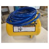 Central pneumatic 5 gallon portable air tank with