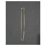 Vintage 14 karat yellow gold herringbone