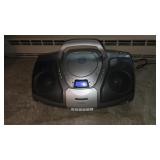 CURTIS MATHES CD/CASSETTE/AM-FM- RADIO BOOMBOX