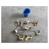 BOX LOT WHITETAIL DEER ANTLERS