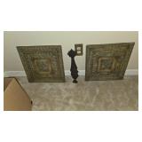 3 PCS ORNATED DECORATIVE WALL HANGINGS