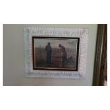 2 ORNATE FRAMED WALL HANGINGS