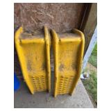 PAIR OF HEAVY DUTY STEEL DRIVE-ON AUTO RAMPS