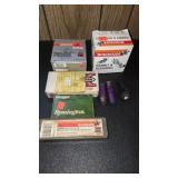 BOX LOT ASSORTED AMMO - 16 GA, 20 GA, .22, SLUGS,