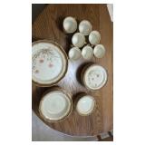 39 PCS VINTAGE MIKASA WHOLE WHEAT JARDINIERE