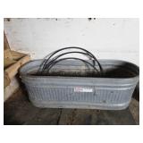 VINTAGE BEHLEN COUNTRY GALVANIZED WATER TANK