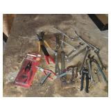 BOX LOT ASSORTED WRENCHES