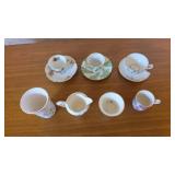 ASSORTED VINTAGE PORCELAIN TEA CUPS