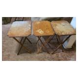 ASSORTED VINTAGE TV TRAYS