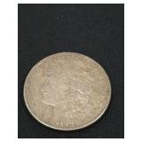 1921 United States Morgan silver dollar coin