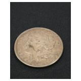 1921 United States Morgan silver dollar coin