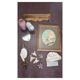BOX LOT ASSORTED HOME DECOR