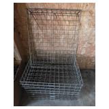 VINTGE HEAVY DUTY WIRE MESH STORAGE TRAYS