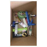 BOX LOT ASSORTED  PAINT SUPPLIES - ROLLERS,